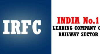 IRFC India No.1 Leading Company Of Railway Sector