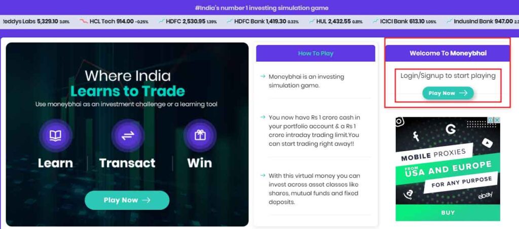 Moneybhai-Demo-Trading-Platform