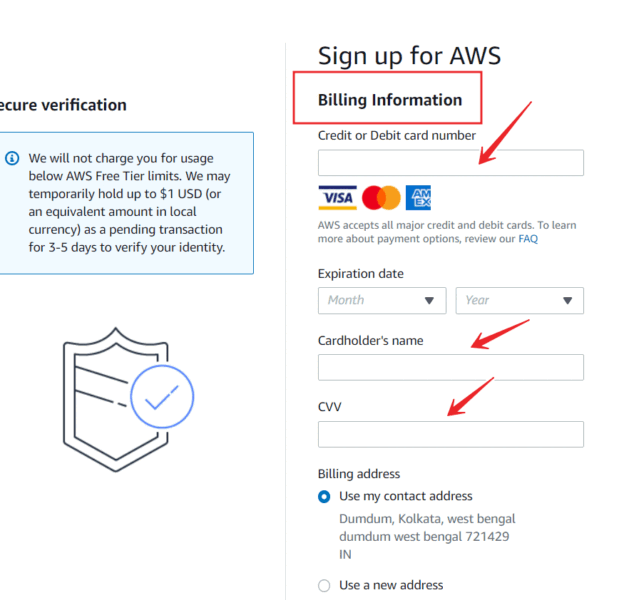 AWS Billing Information