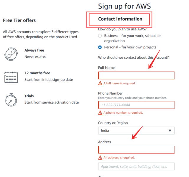 AWS-CONTACT-INFO